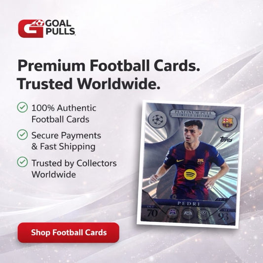 Pedri Topps Chrome — Premium Football Trading Card