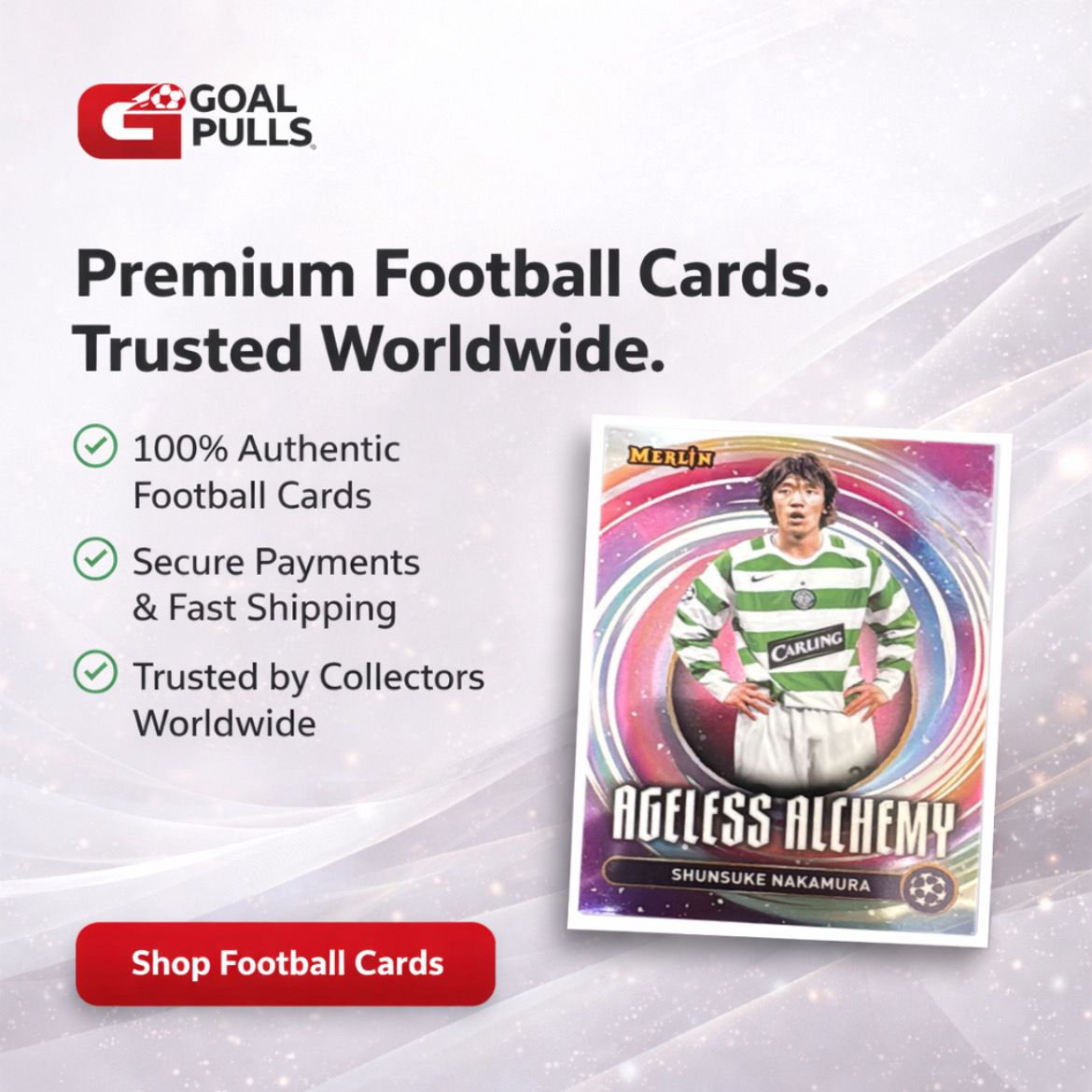 Shunsuke Nakamura – Ageless Alchemy Merlin Card | Topps UEFA